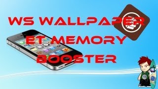 WS wallpaper et memory booster gratuit - augmenter le mémoire vive et changer le wallpaper