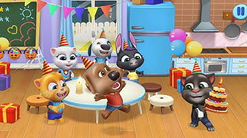 My Talking Tom Friends NEW UPDATE 🐱 Part 18 - FINALLY ALL Together! (Android, ios)