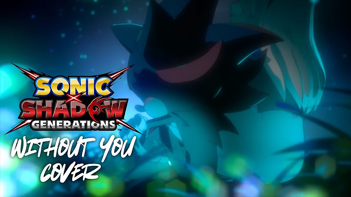 【Cover】Without You | SONIC X SHADOW GENERATIONS: Dark Beginnings【Aimee】