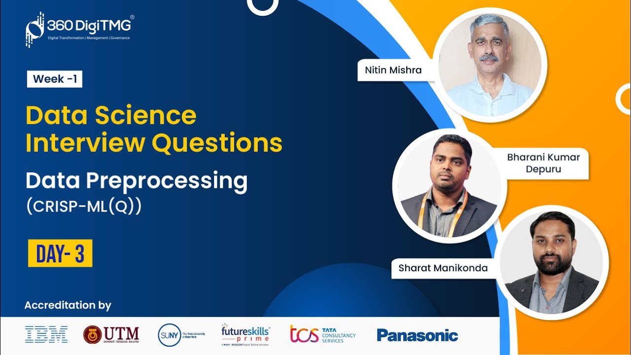 Data Science Interview Questions | Day 3 - Data Preprocessing | CRISP ...
