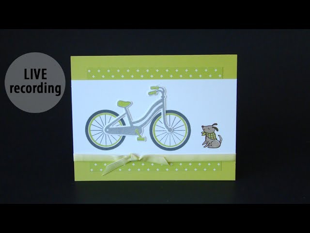 Bike Ride Card (recorded live 6-13-2017) class=