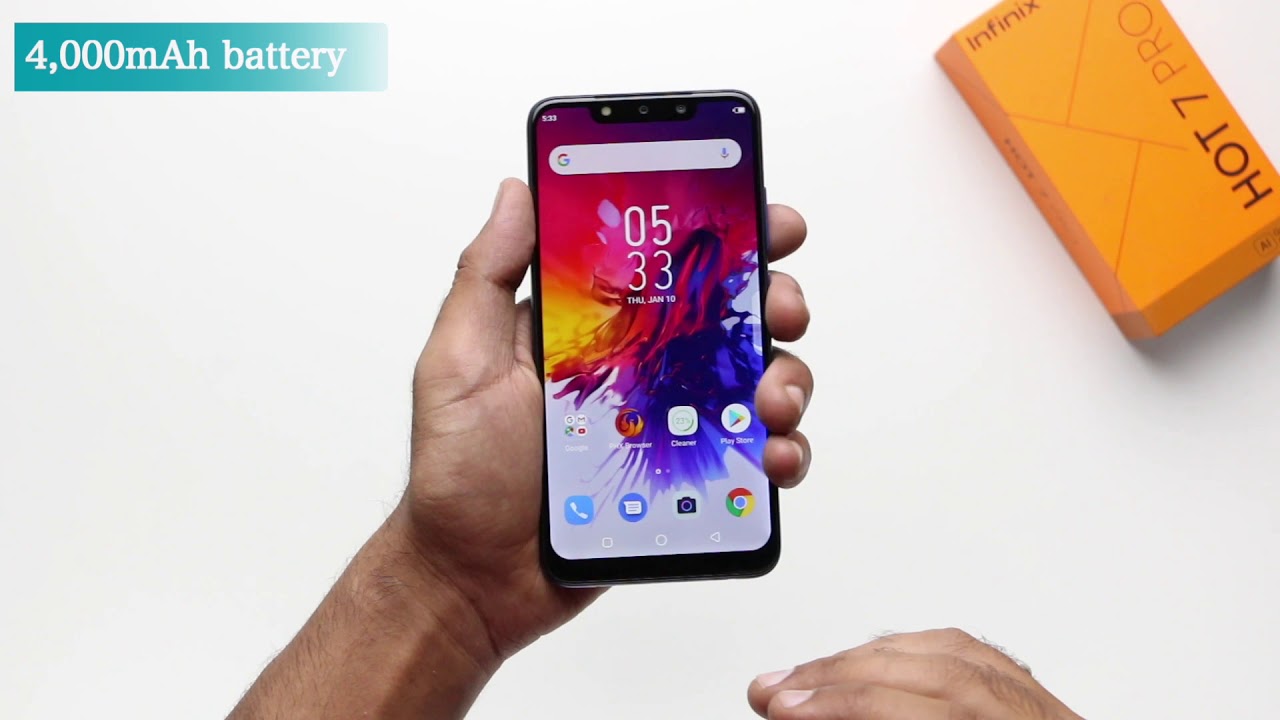 Infinix Hot 7 and 7 Pro: Software Performances, Storage, and Battery Capacity