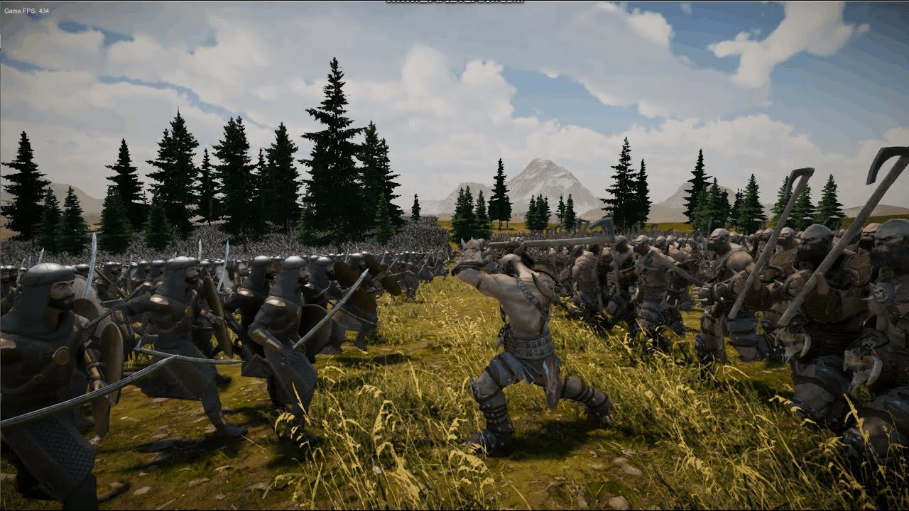 50.000 Persians VS Orcs 10.000