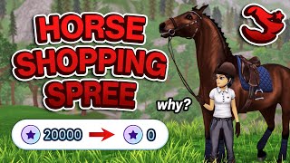 Star Stable - Most IMPULSIVE Horse SHOPPING SPREE in History 💀