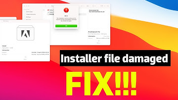 The installation cannot continue as the installer file may be damaged adobe - How to solve this.