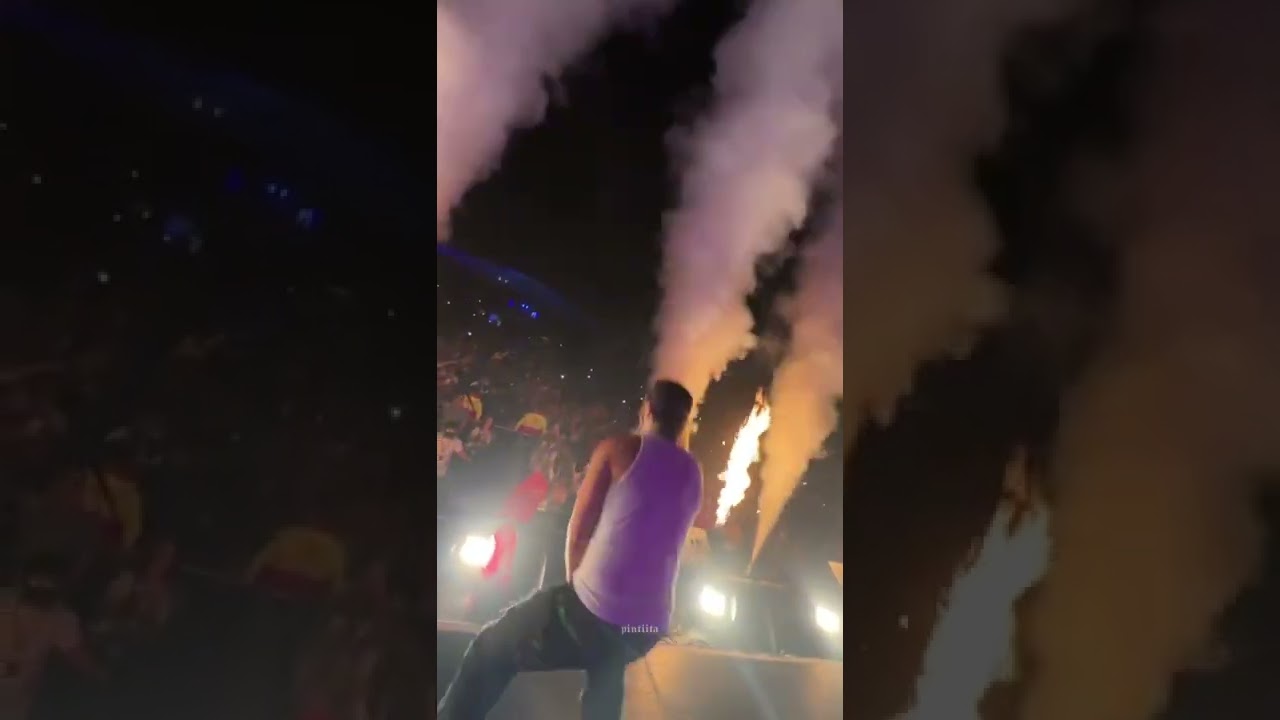 Feid cantando Pantysito en Perú