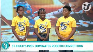 St. Hugh's Prep Dominates Robotic Competition | TVJ Smile Jamaica screenshot 2