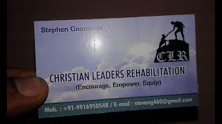 Christian Leadership - Relationship Management Presentation By Stephen Abraham.