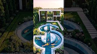 Title💰 Turning My Backyard Into a Giant Dollar Sign Koi Pond 🐟🏡 | Luxury Garden Transformation