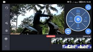 Cara edit vidio dengan efek awan senja bergerak di kine master