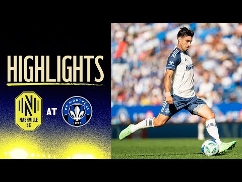 Highlights | Nashville SC at CF Montréal | 10/4/25
