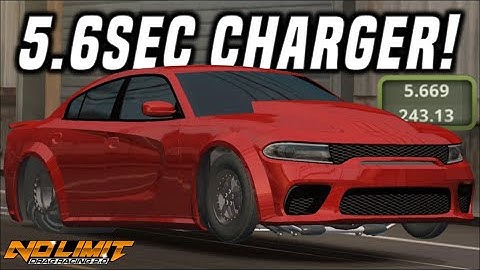 NEW FASTEST Charger SRT Hellcat Tune - 5.6 ¼Mile | No Limit Drag Racing 2.0