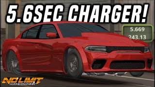 NEW FASTEST Charger SRT Hellcat Tune  5.6 ¼Mile | No Limit Drag Racing 2.0