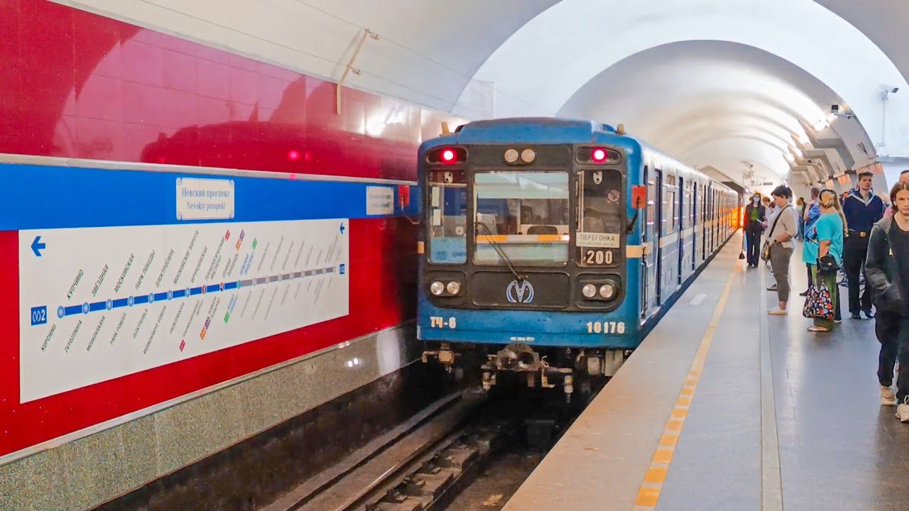 Перегонка из ТЧ-6 в ТЧ-7, с оборотом в неправильном направлении по «Невскому проспекту»!