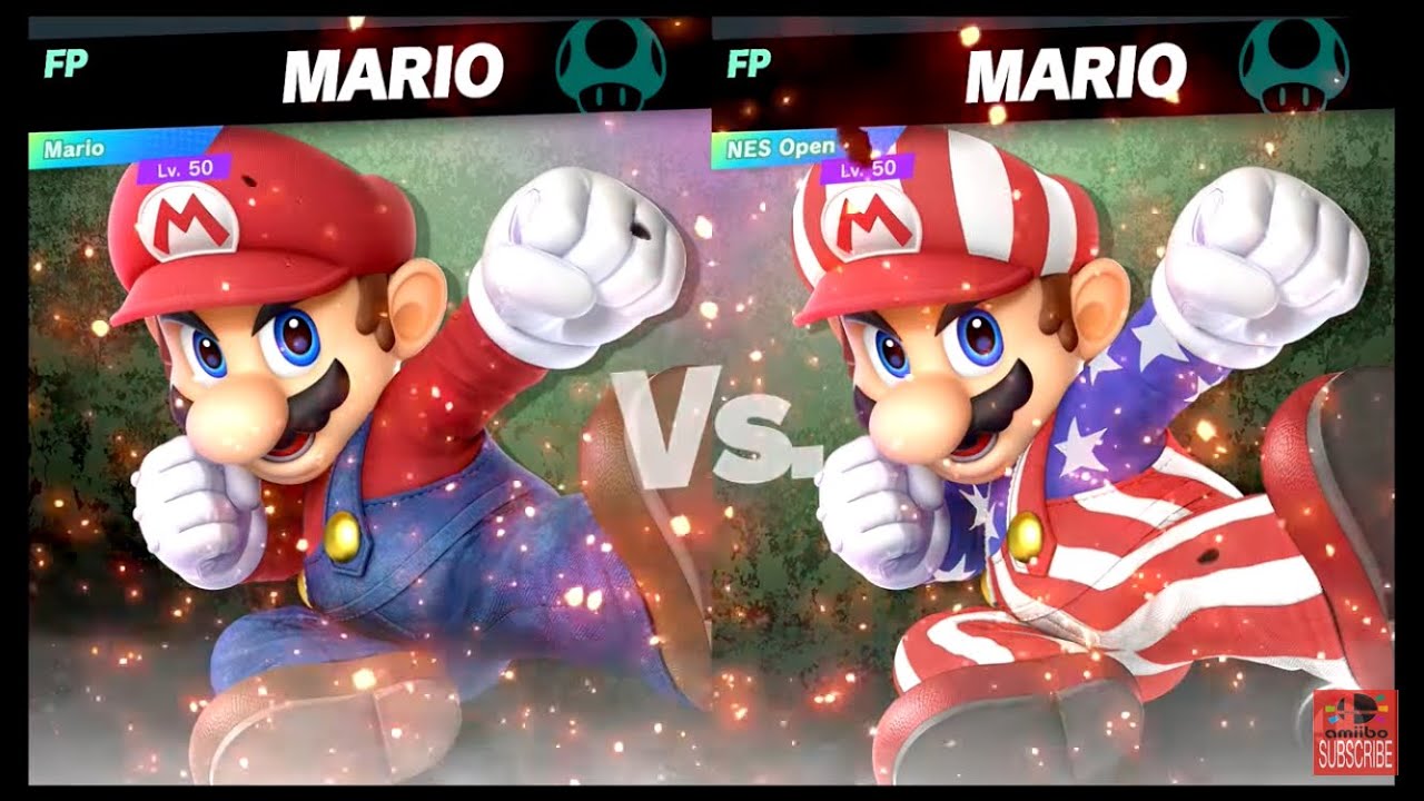 Super Smash Bros Ultimate Amiibo Fights Mario vs the World #1 Mario vs ...