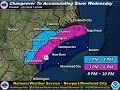 Snow Amounts Have Increased For Eastern North Carolina