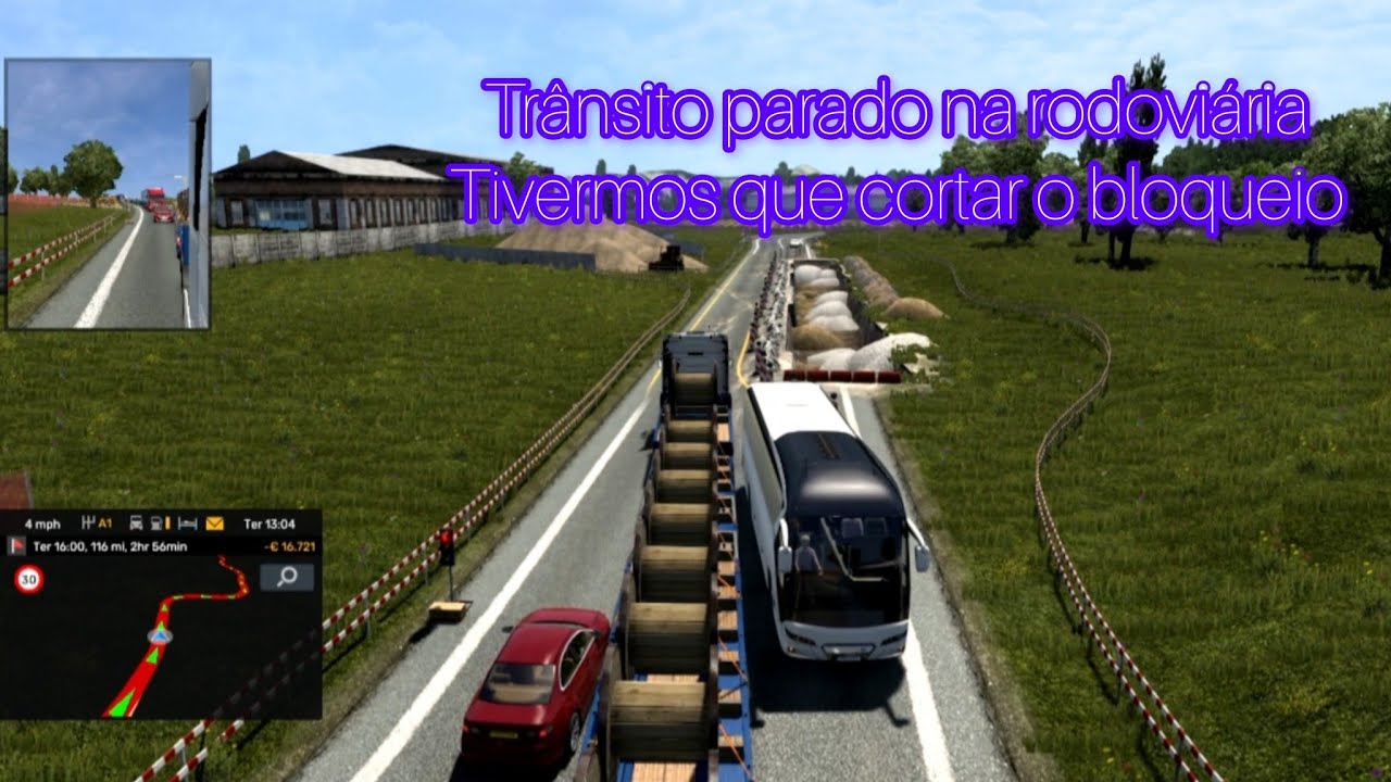 Euro truck 2  transportando bobinas 3T 