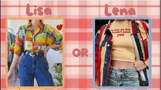 Lisa or Lena(Art Hoe aesthetic edition)
