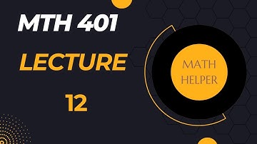 MTH401 lecture 12 | MTH 401 short lecture 12 | application of non linear differential equation