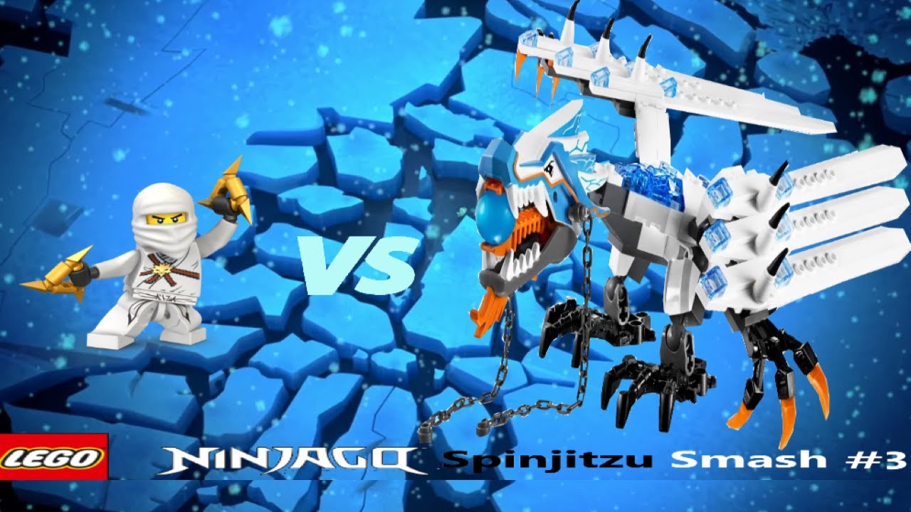 Zane und der Kampf gegen den Drachen des Eises?! Lego