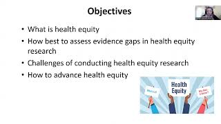 Health Equity Research: What it is and Why it is so Hard to do Well -- Romana Hasnain-Wynia, PhD