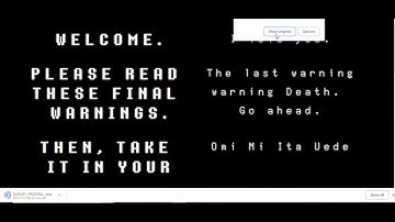 Deltarune Chapter 1 - Part 1: SURVEY_PROGRAM