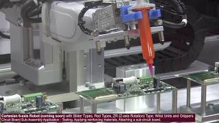 6 axes Cartesian Robot CRS - Released 2020 Nov. - CircuitBoard Assy