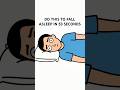 Can’t Fall Asleep? Try This Weird Trick 😴