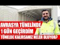 Avrasya Tüneli'nde 1 Gün Geçirdim. | Tünelde Kalırsanız Neler Oluyor?