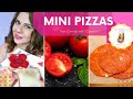 Mini Pizzas 😲 SIN HORNO para niños,  🍕 como hacer mini pizzas para niños