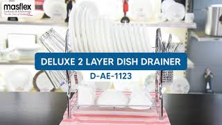 Masflex Deluxe 2 Layer Dish Drainer (Unboxing & Assembly Tutorial)
