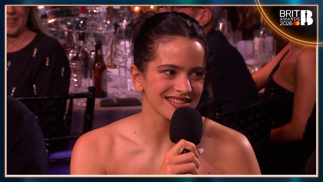 Jack Whitehall teaches Rosalía to speak Manc | The BRIT Awards 2026