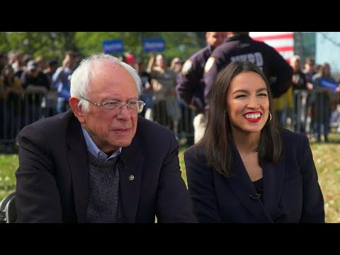 Could AOC be Bernie Sanders' running mate? "I think I'm too young for that," she says