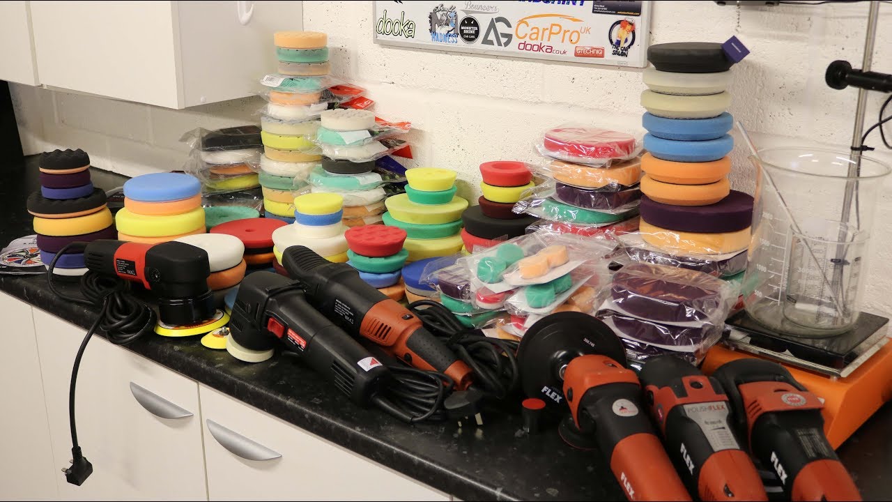 Best Polishing Pads for Cars Foam Pads Review Part 1 YouTube