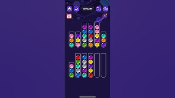 Level 350 - Ball Sort - Color Puzzle Master