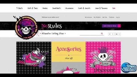 Download No Rules Magento Theme by  Delta TM Magento Themes