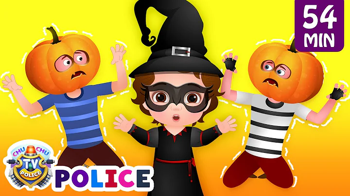 ChuChu TV Police - Saving Halloween Treats - Halloween Trick or Treat Episode - Stories for Children