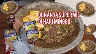 AWAS !! YANG DIET JANGAN NONTON DULU #telorceplok #sambalbawang #supermie