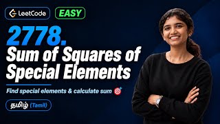 LeetCode 2778 | Sum of Squares of Special Elements | DSA Interview Question | Java & Python