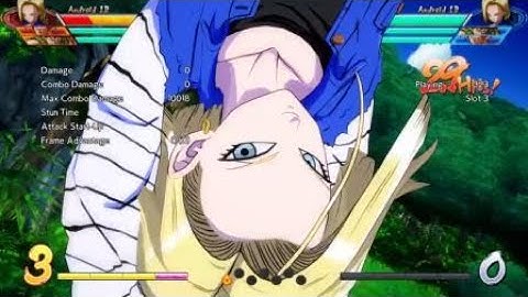 DBFZ  - Android 18 level 3 oki concept with assist