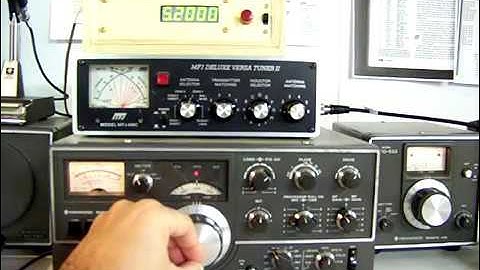 PIC based frequency counter that I built in action!