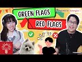 Think a talk podcast ep13 red flags green flags  