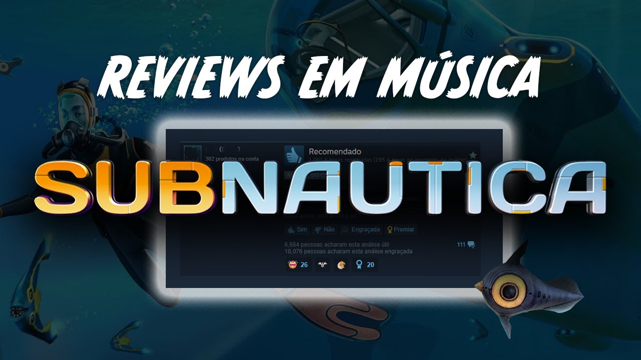 ♫ Criando MÚSICA com as ANÁLISES de SUBNAUTICA