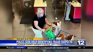 Police ask for public's help in identifying fraud suspects