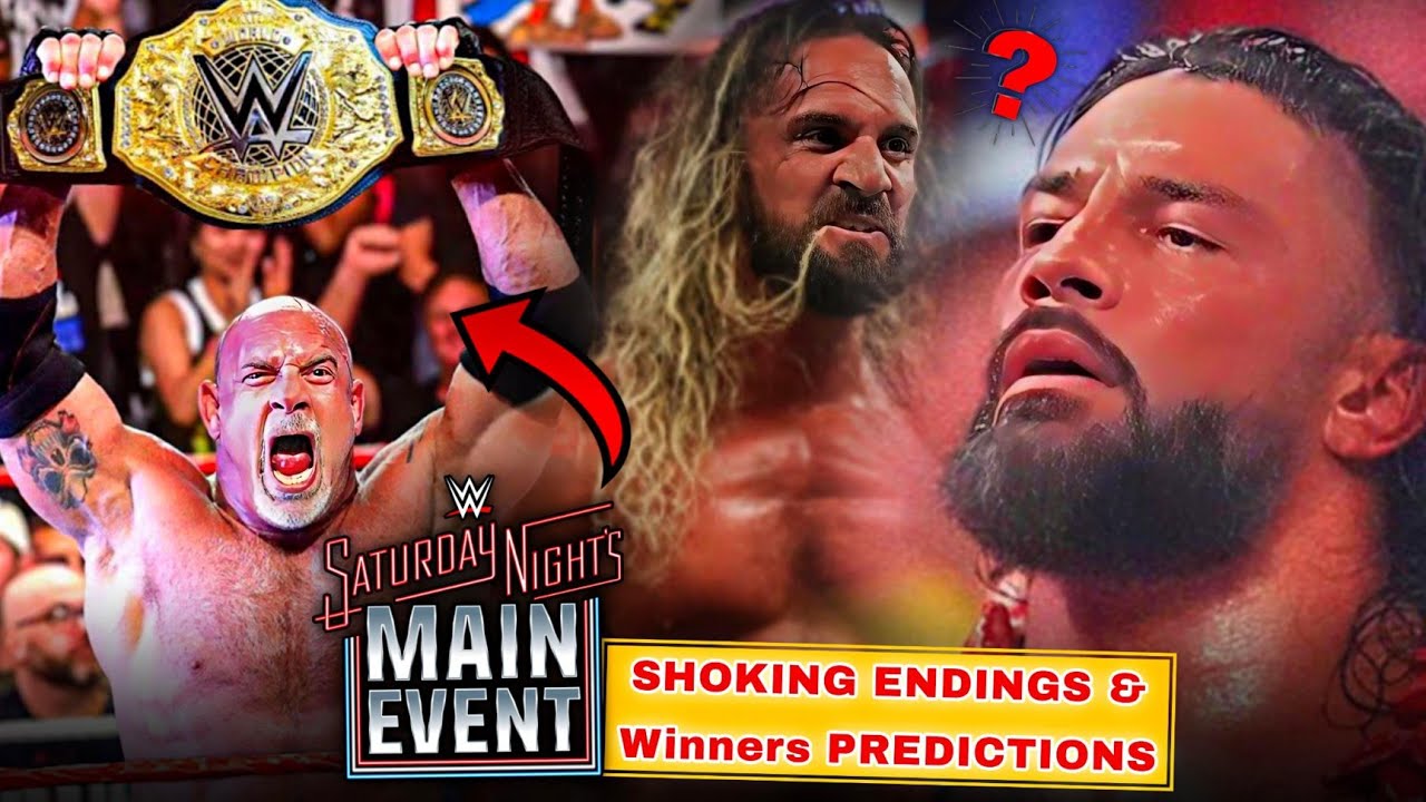 WWE Saturday Night's Main Event Shocking Endings & Results PREDICTIONS - july 2025 + Date and Time