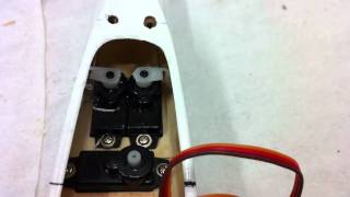 ehawk 1500 vtail servos