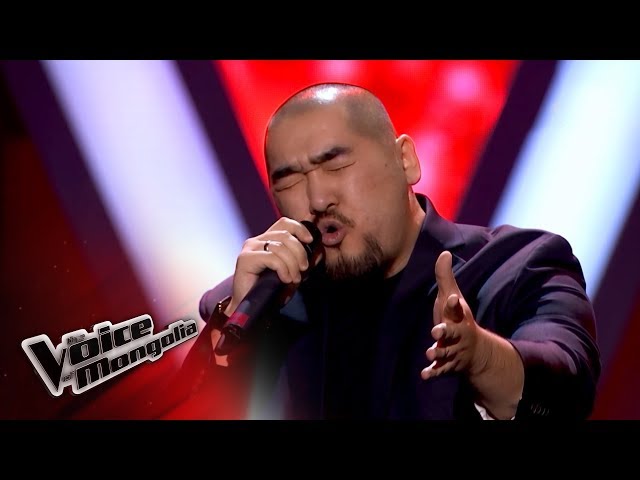 Enhsuh.E - Kiss From A Rose - Blind Audition - The Voice of Mongolia 2018 class=