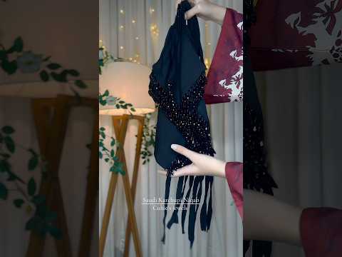 Saudi Karchupi niqab from: cuhie’s jewels 🖤