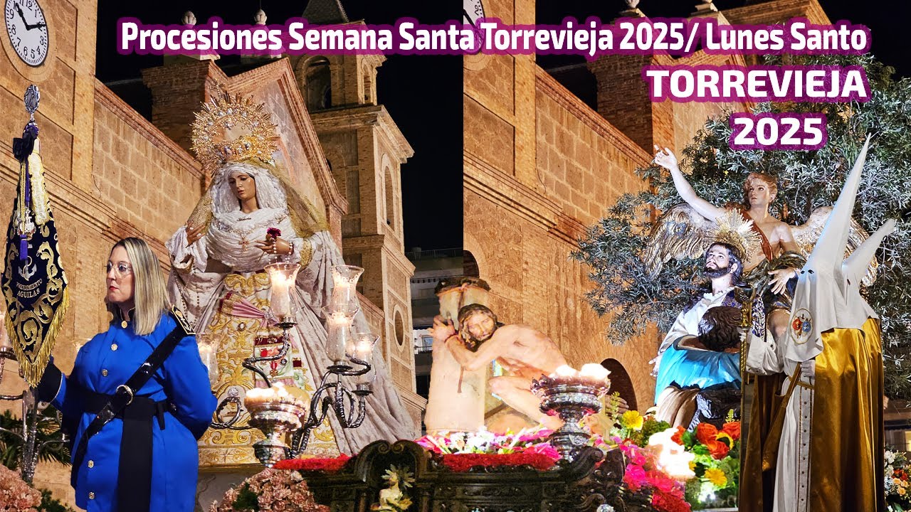 Procesiones Semana Santa Torrevieja 2025/ Lunes Santo, Великденски процесии в Торевиеха 2025