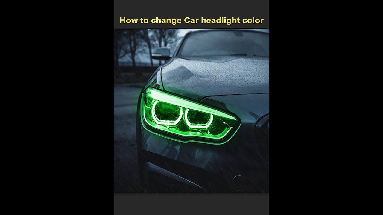 How to Change Headlight Color  